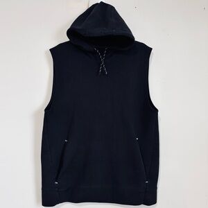 Old Navy Y2K Active Dynamic Tech Fleece Sleeveless Pullover Sportwear Hoodie M